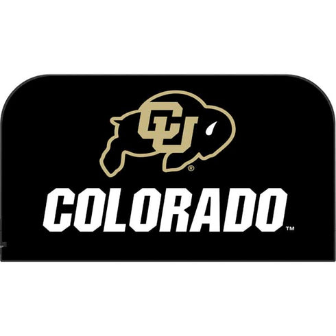 University of Colorado CU Logo on Black Nintendo Switch 2 (2025) with Joy-Con Skin